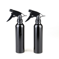 250ml Black and Silver Aluminum Sprayer Bottle